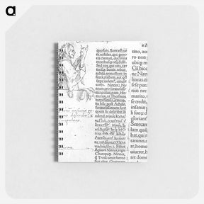 アートメモ帳-Marginal illustration for Erasmus 'In praise of Folly' - ハンス ホルバイン Memo.