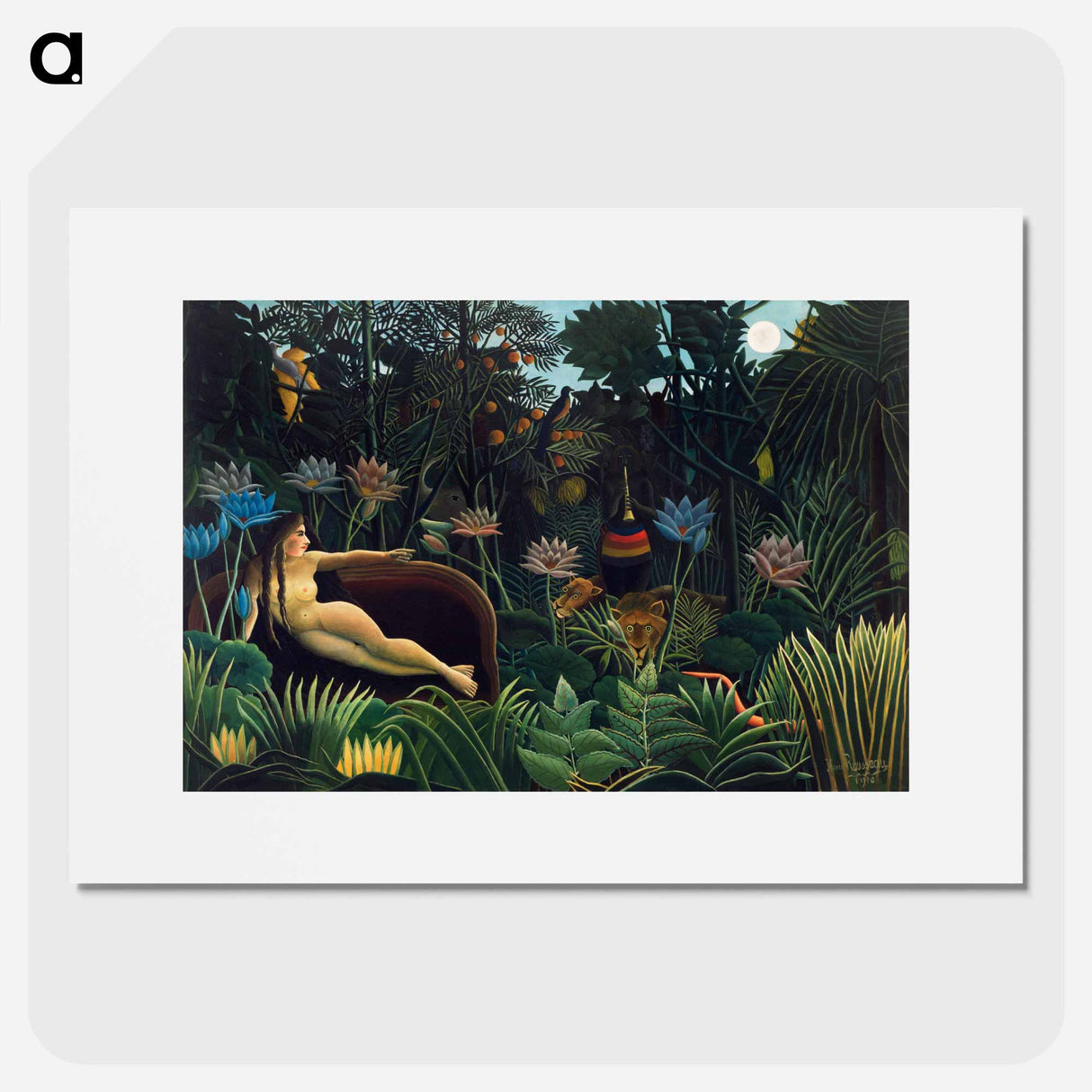 The Dream - アンリ ルソー Poster.