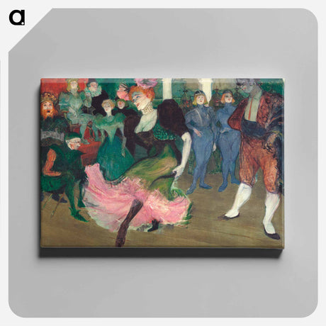 アートパネル-Marcelle Lender Dancing the Bolero in Chilpéric - アンリ ド トゥールーズ ロートレック Canvas.
