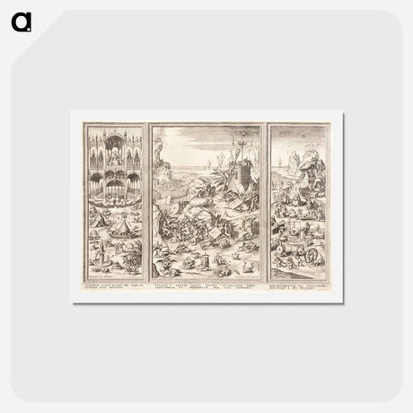 アートポストカード-The Last Judgement
 - ヒエロニムス ボス Postcard.