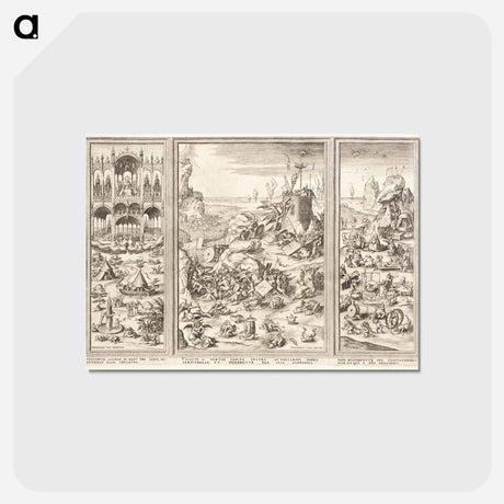アートポストカード-The Last Judgement
 - ヒエロニムス ボス Postcard.