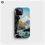 Foot of Mount Ashitaka - Hiroaki Takahashi Phone Case.