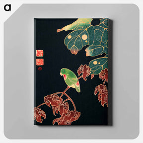 アートパネル-The Paroquet
 - 伊藤若冲 Canvas.