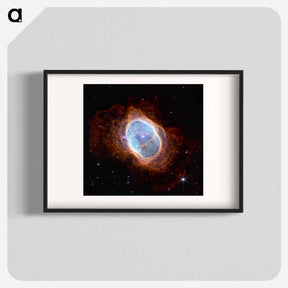 アートポスター-Southern Ring Nebula
 - ジェームズ ウェッブ宇宙望遠鏡 Poster.