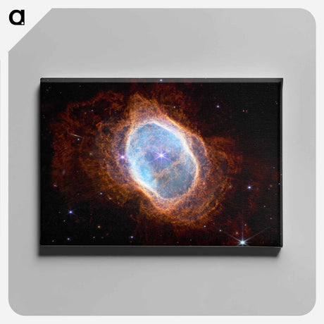 アートパネル-Southern Ring Nebula
 - ジェームズ ウェッブ宇宙望遠鏡 Canvas.