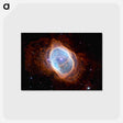 アートポストカード-Southern Ring Nebula
 - ジェームズ ウェッブ宇宙望遠鏡 Postcard.