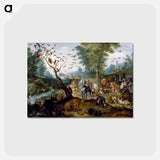アートポストカード-Noah's Ark Assembly
 - ヤン ファン ケッセル Postcard.