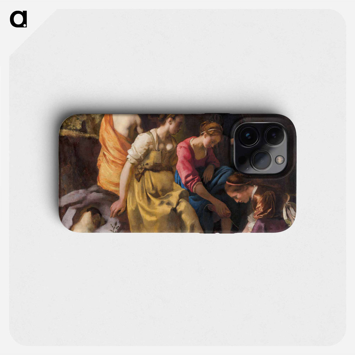 Diana and her Nymphs - Johannes Vermeer Phone Case.