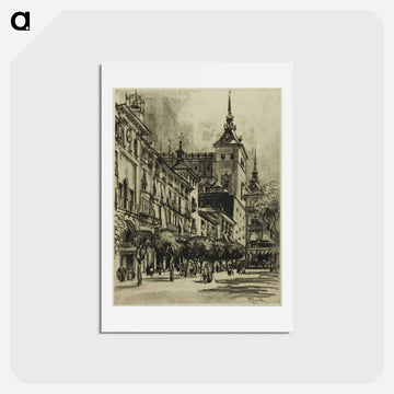 The Zocodover, Toledo
 - ジョセフ ペネル Postcard.