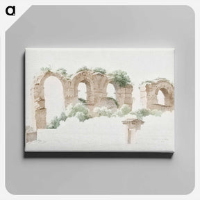 アートパネル-Aqueduct in Rome
 - ジョセフス アウグストゥス クニップ Canvas.