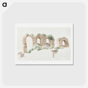 アートポストカード-Aqueduct in Rome
 - ジョセフス アウグストゥス クニップ Postcard.