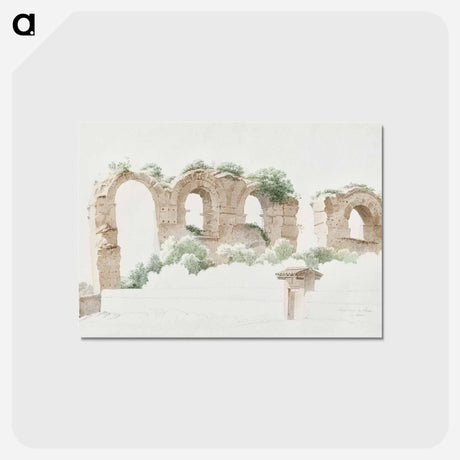アートポストカード-Aqueduct in Rome
 - ジョセフス アウグストゥス クニップ Postcard.