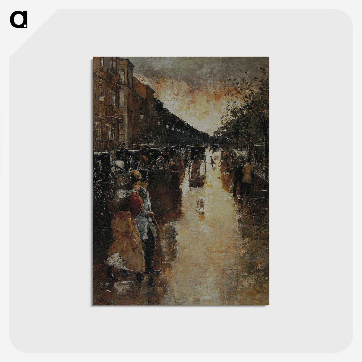 1-4_Leo-Lesser-Ury_postcard
