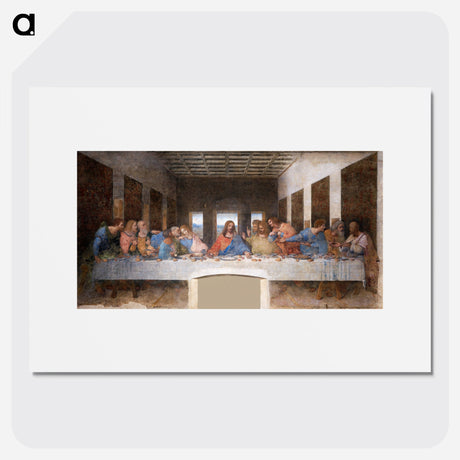 The Last Supper - Leonardo da Vinci Poster.