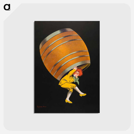 アートポストカード-Cognac Pellisson - レオネット カピエッロ Postcard.