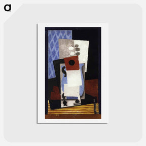 アートポストカード-Jug and Card - ルイ マルクーシ Postcard.