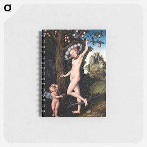 アートメモ帳-Cupid Complaining to Venus
 - ルーカス クラナッハ Memo.