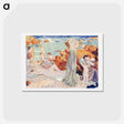 アートポストカード-Bathers, Pouldu beach - モーリス ドニ Postcard.