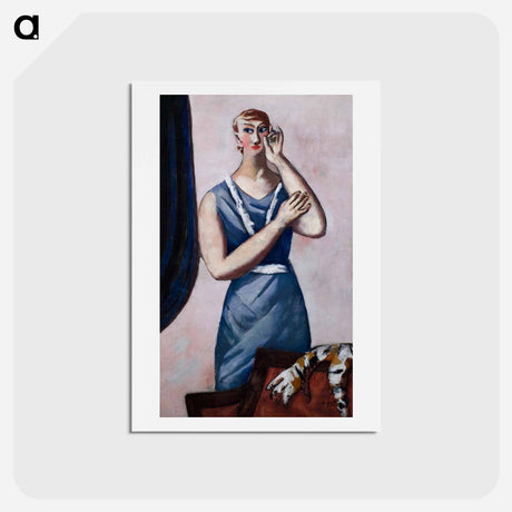 アートポストカード-Valentine Tessier
 - マックス ベックマン Postcard.