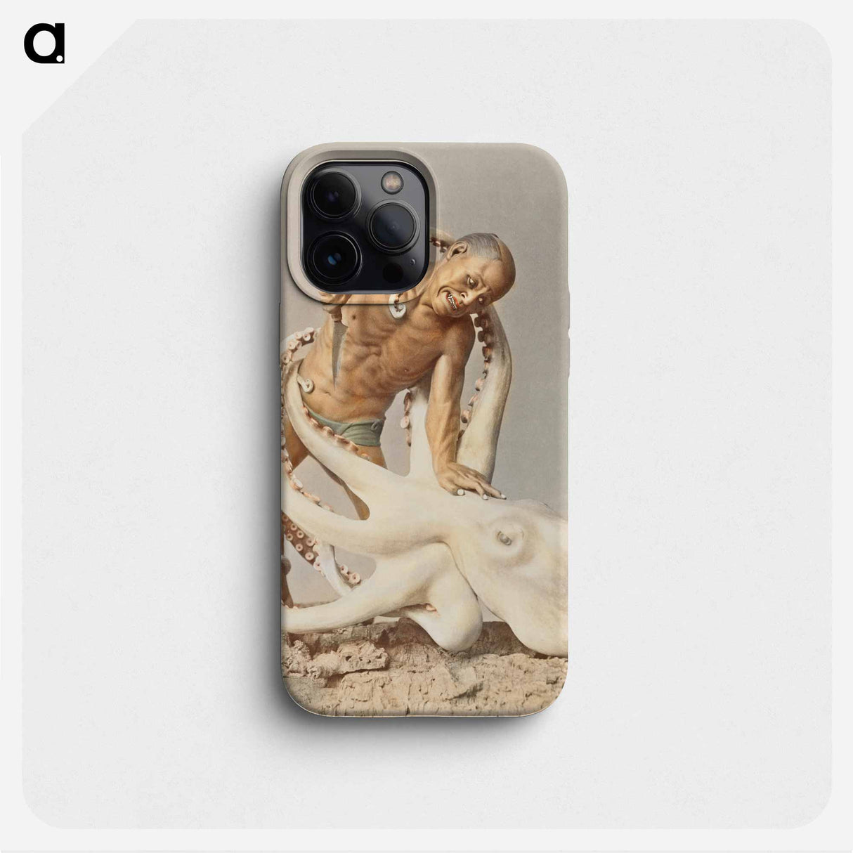 Wood Carving - 小川 一正 Phone Case.