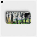 Chestnut Trees at Jas de Bouffan - ポール セザンヌ Phone Case.