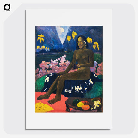 The Seed of the Areoi - Paul Gauguin Poster.