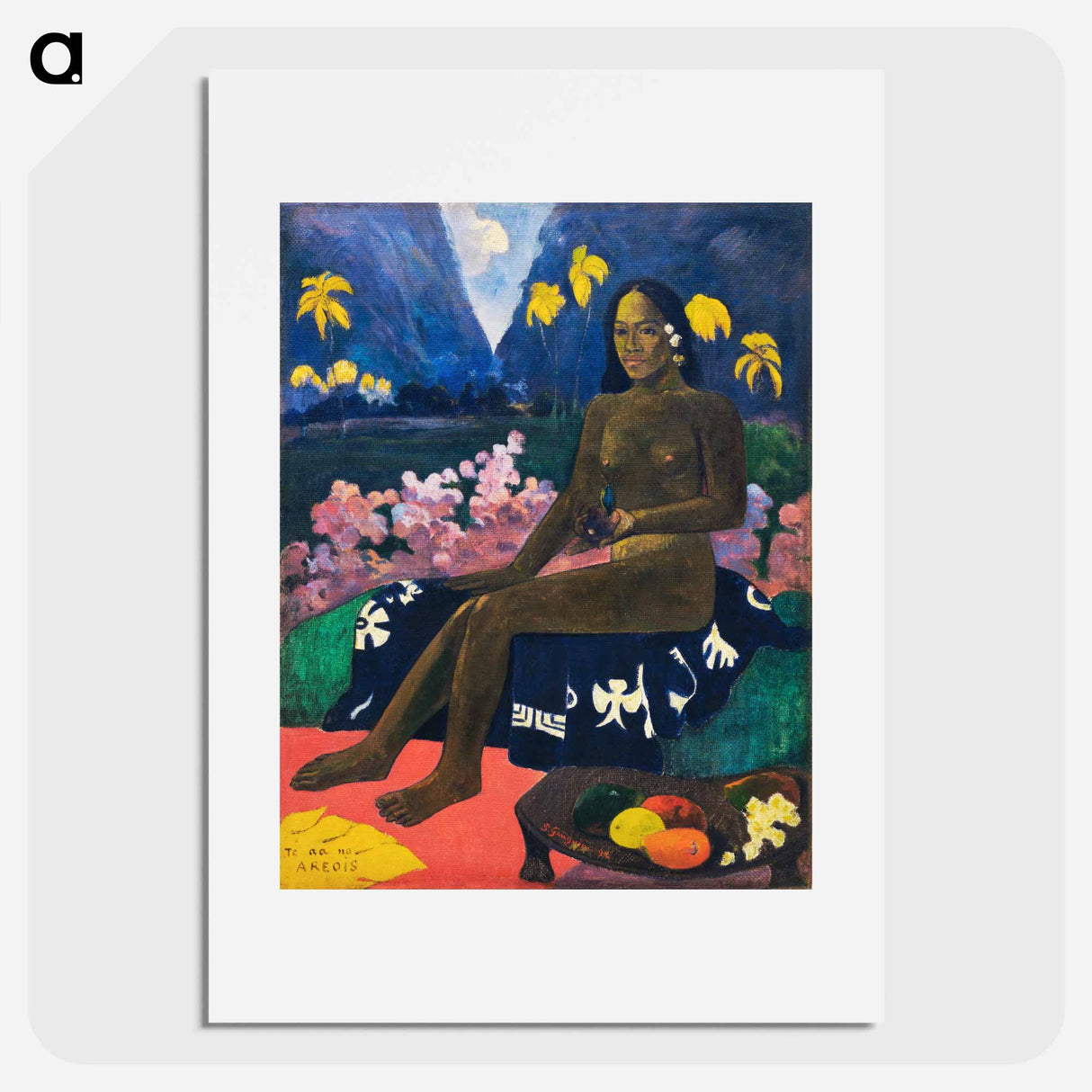 The Seed of the Areoi - Paul Gauguin Poster.