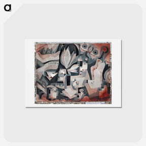 アートポストカード-Dry cooler garden
 - パウル クレー Postcard.
