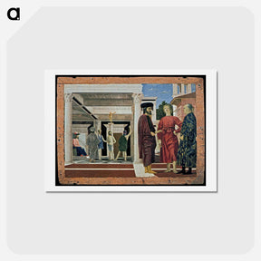 アートポストカード-The Flagellation of Christ - ピエロ デラ フランチェスカ Postcard.