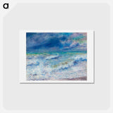 アートポストカード-Seascape - ピエール オーギュスト ルノワール Postcard.