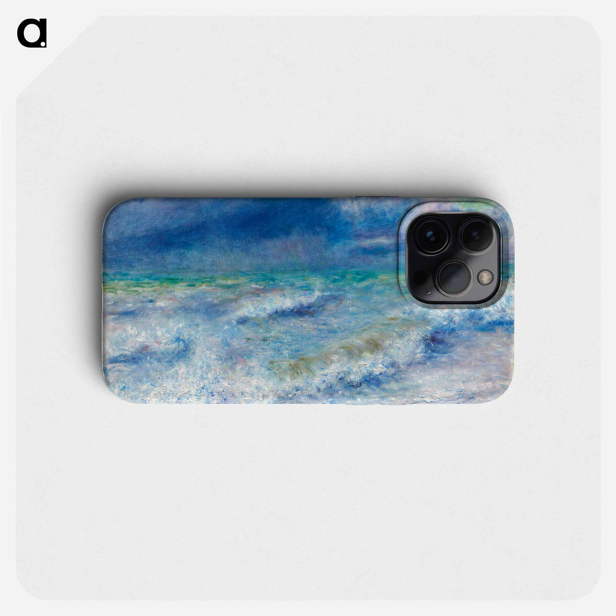 Seascape - Pierre Auguste Renoir Phone Case.