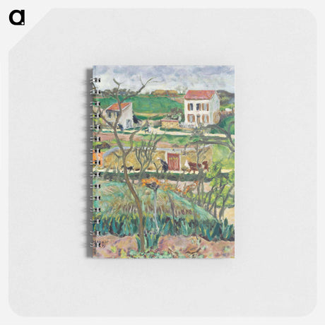 アートメモ帳-Rainy Landscape
 - ピエール ボナール Memo.