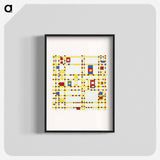 Broadway Boogie Woogie - Piet Mondrian Poster.