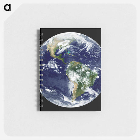 アートメモ帳-Earth as Seen by GOES 12
 - 地球 Memo.