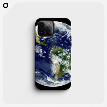 Earth as Seen by GOES 12
 - 地球 Phone Case.