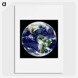 アートポスター-Earth as Seen by GOES 12
 - 地球 Poster.