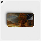 Landscape with the Good Samaritan - レンブラント ファン レイン Phone Case.