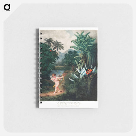 アートメモ帳-Cupid Inspiring Plants with Love
 - ロバート ジョン ソーントン Memo.