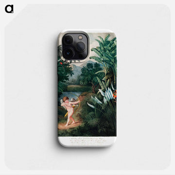 Cupid Inspiring Plants with Love
 - ロバート ジョン ソーントン Phone Case.
