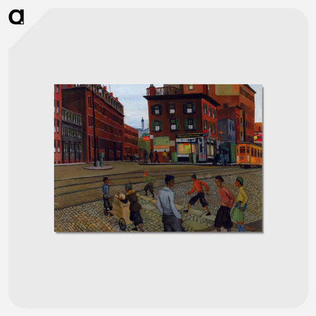 アートポストカード-Douglass Square
 - セントルイス美術館 Postcard.
