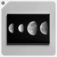 アートパネル-Jupiter's Moons: Family Portrait
 - ムーン Canvas.