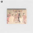 アートメモ帳-Courtesans and Attendants Making a Giant Snowball
 - 歌川 豊国 Memo.
