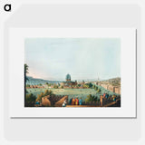 Temple of Solomon - View of Ottoman Empire Poster.
