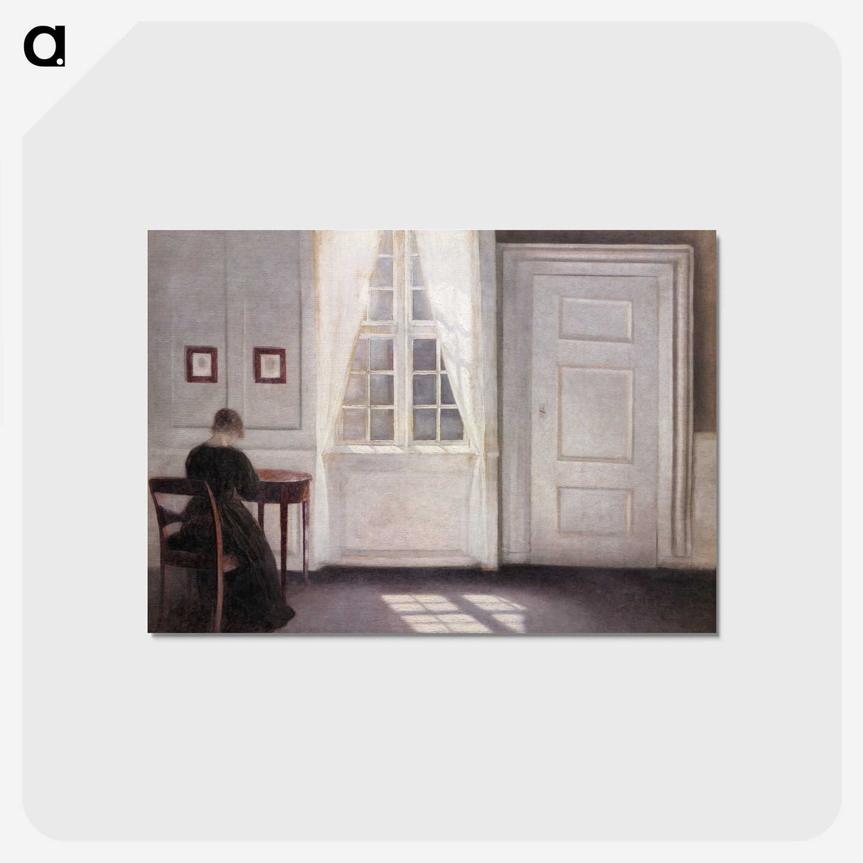 1-4_Vilhelm-Hammershoi_postcard