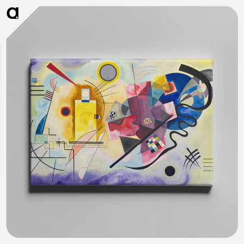 Kandinsky - Jaune Rouge Bleu - ワシリー カンディンスキー Canvas.