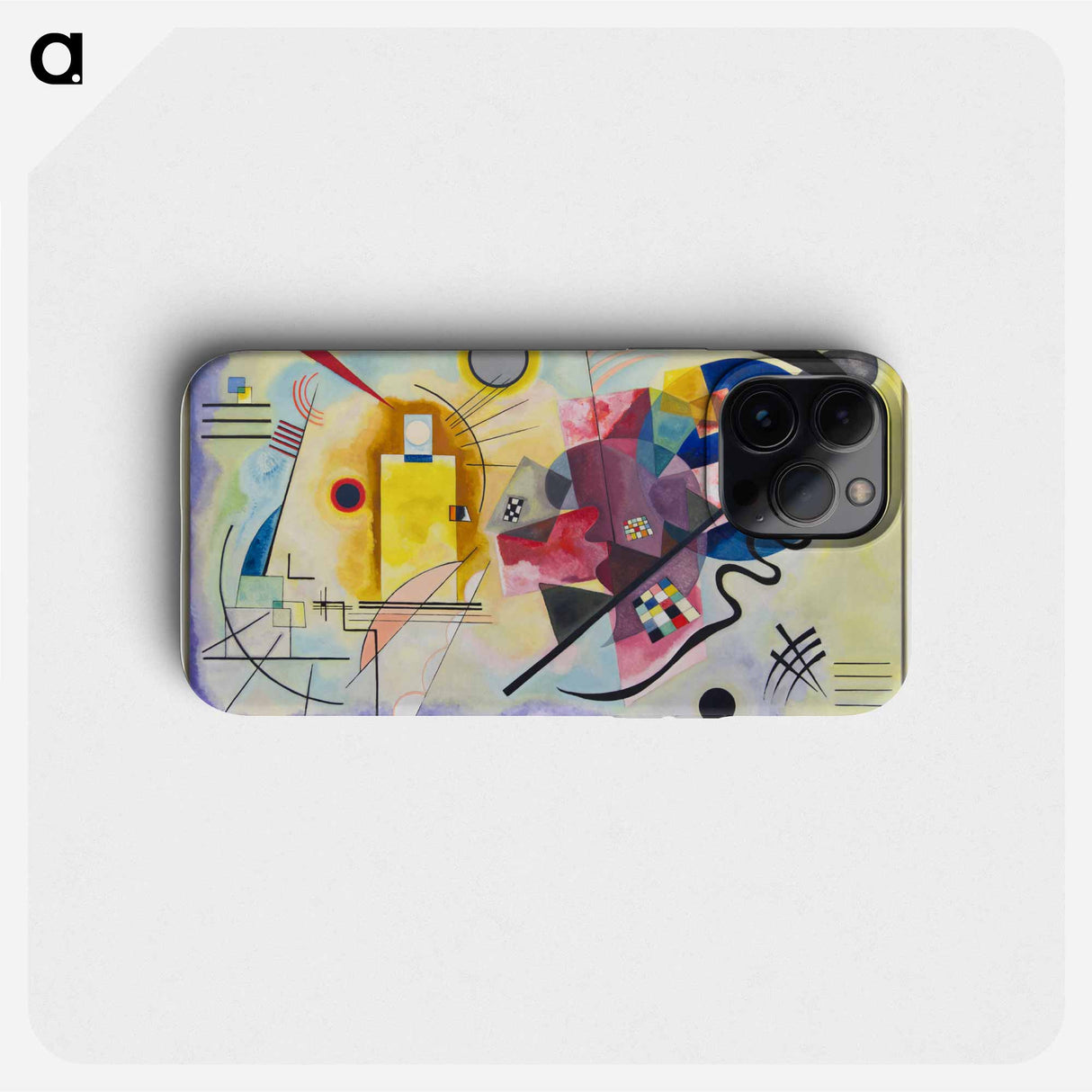 Kandinsky - Jaune Rouge Bleu - Wassily Kandinsky Phone Case.