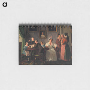 アートメモ帳-The Waagepetersen Family - ヴィルヘルム マーストランド Memo.