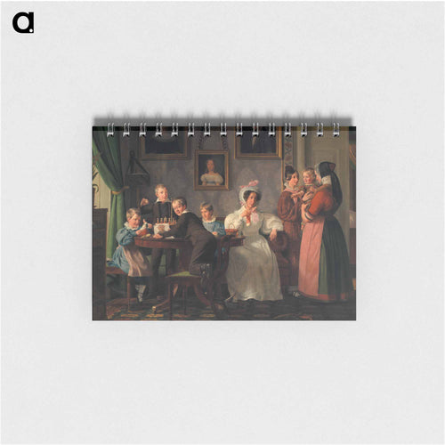 The Waagepetersen Family - Wilhelm Marstrand Memo.