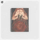 アートメモ帳-The First Book of Urizen, Plate 16 - ウィリアム ブレイク Memo.