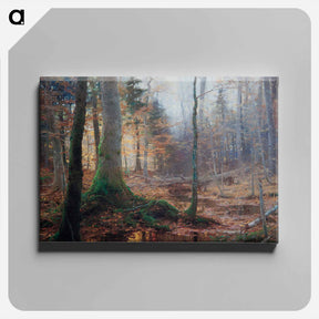 アートパネル-Fallen Monarchs by William Bliss Baker, 1886, Brigham Young University Museum of Art - ウィリアム ブリス ベイカー Canvas.